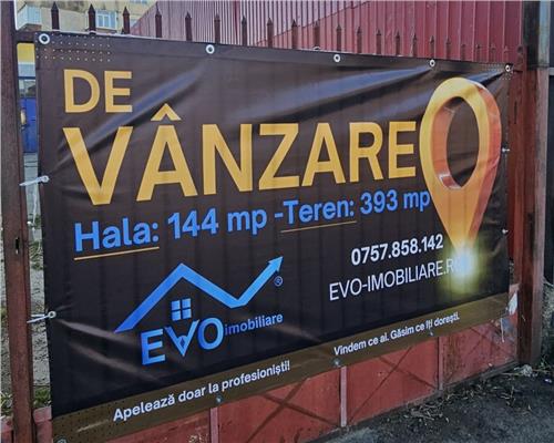 Hala de 144 mp de vanzare in Barlad, in Zona Garii, 0 Comision , Evo Imobiliare